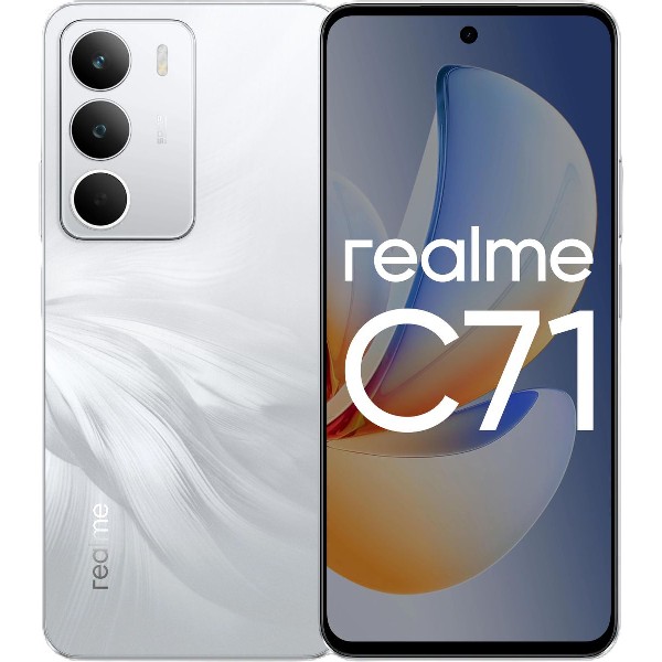 Мобильный телефон Realme C71 2025 Android 8/128 Гб белый